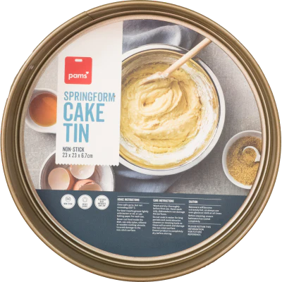Pams Non Stick Springform Cake Tin 1pk