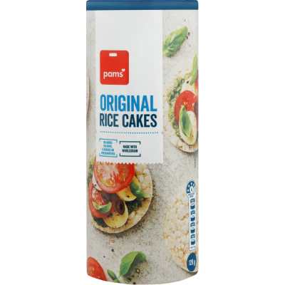 Pams Original Rice Cakes 128g