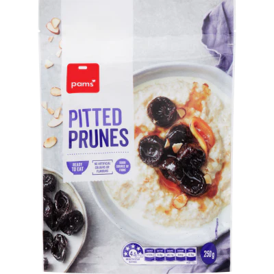 Pams Pitted Prunes 250g