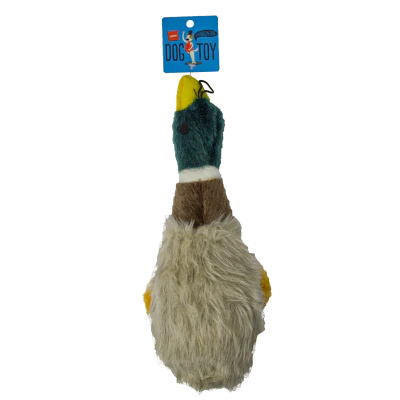Pams Plush Duck Dog Toy ea