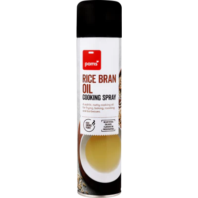 Pams Rice Bran Oil Cooking Spray 200g