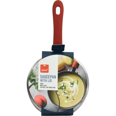 Pams Saucepan With Lid 16cm ea