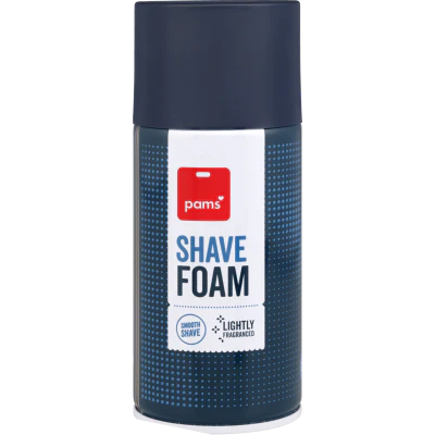 Pams Shave Foam 250g