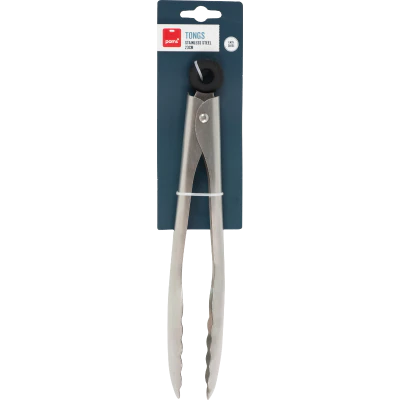 Pams Stainless Steel Tongs 23cm 1pk