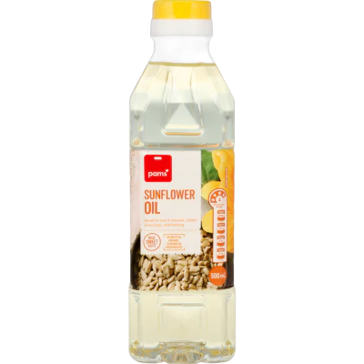 Pams Sunflower Oil 500ml
