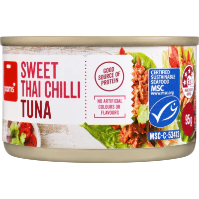 Pams Sweet Thai Chilli Tuna 95g