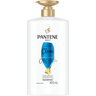 Pantene Pro-V Classic Clean Shampoo 900ml