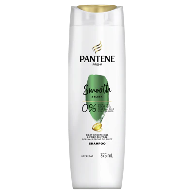 Pantene Smooth & Sleek Shampoo 375ml