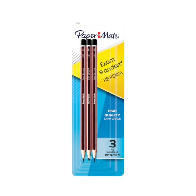 Paper Mate HB Woodcase Pencils 3 x 1pk