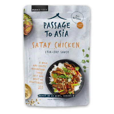 Passage to Asia Satay Chicken Stir-Fry Sauce 200g