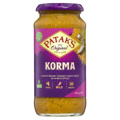 Patak's Korma Simmer Sauce 450g