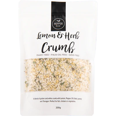 Pepper & Me Lemon and Herb Crumb 200g