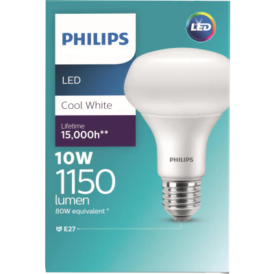Philips LED Cool White 10W 1150 Lumen Screw Bulb 1pk
