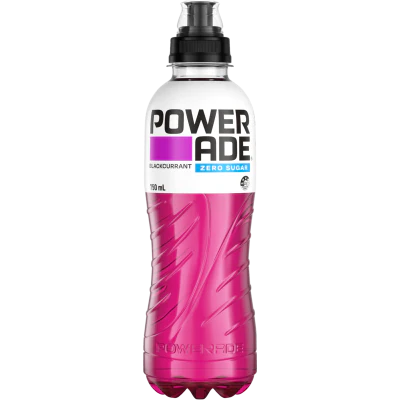 Powerade Zero Blackcurrant Sports Drink 750ml