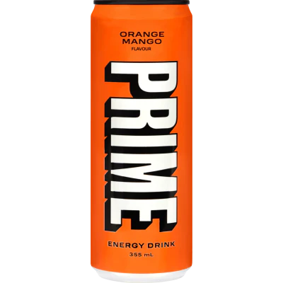 Prime Orange Mango Energy Drink 355ml