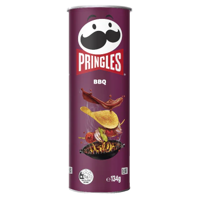Pringles BBQ Potato Chips 134g
