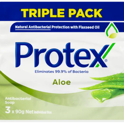 Protex Antibacterial Protection With Aloe Extracts Bar Soap 270g