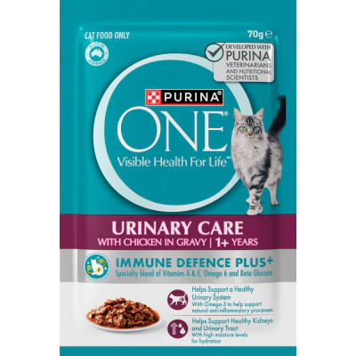Purina ONE Urinary Care Chicken Cat Food 1+ Year 70g
