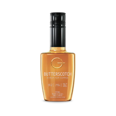Quarterpast Butterscotch Syrup For Coffee 250ml