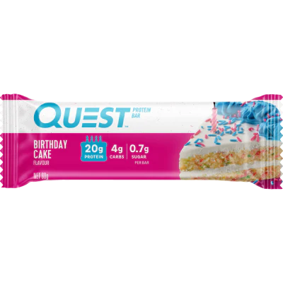 Quest Birthday Cake Flavour Protein Bar 60g