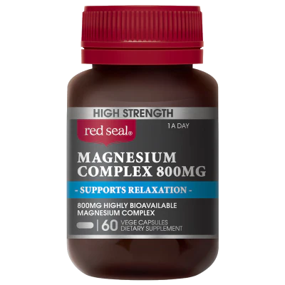 Red Seal High Strength Magnesium Complex 800mg Capsules 60pk