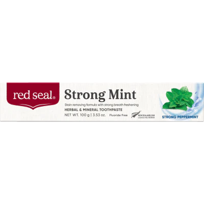 Red Seal Strong Mint Peppermint Toothpaste 100g