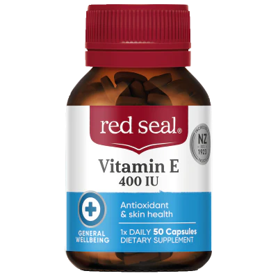 Red Seal Vitamin E 400 IU Capsules 50pk
