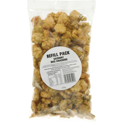 Refill Pack Savoury Rice Crackers 300g