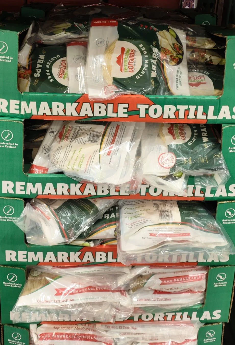 Remarkable Tortillas Gluten Free Wraps 2 x 12 pack - Image 2