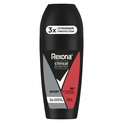 Rexona Men Clinical Protection Sport 96Hr Antiperspirant Deodorant 50ml