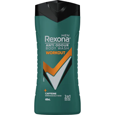 Rexona Men Workout Anti Odour Body Wash 400ml