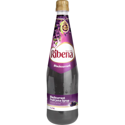 Ribena Blackcurrant Fruit Juice Syrup 1000ml