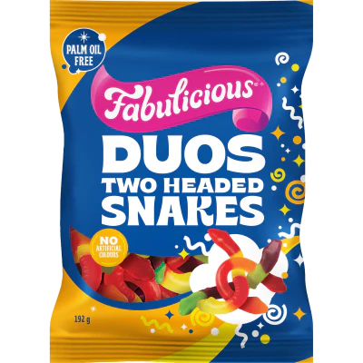 RJ's Fabulicious Duos Two Headed Snakes 192g