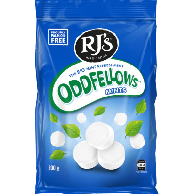 RJ's Oddfellows Mints 200g