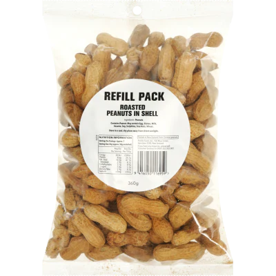 Roasted Peanuts in Shell 360g