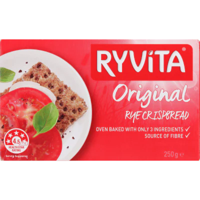 Ryvita Original Rye Crispbread 250g