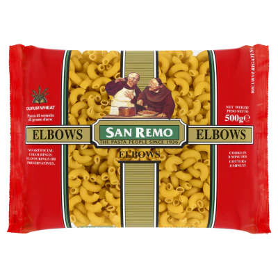 San Remo Elbows Pasta 500g
