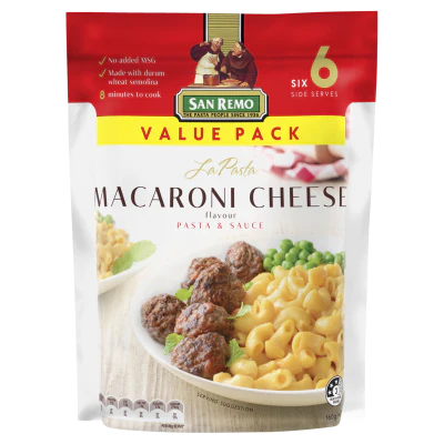 San Remo La Pasta Macaroni Cheese 160g