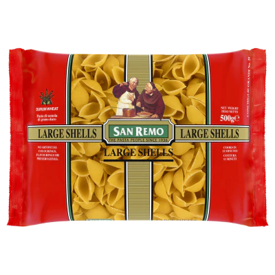 San Remo Large Shells Pasta 500g