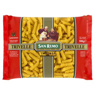 San Remo Trivelle Pasta 500g