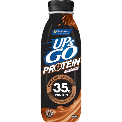 Sanitarium Up & Go Protein Energize Chocolate Liquid Breakfast 500ml