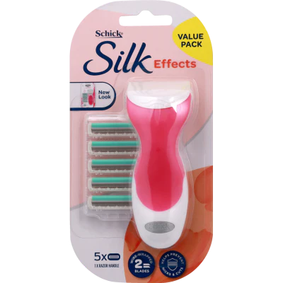Schick Silk Effects Disposable Razor 1pk