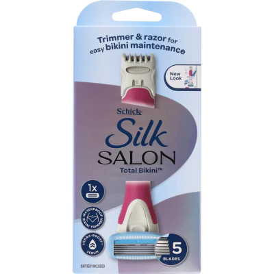 Schick Silk Salon Total Bikini Kit 1pk