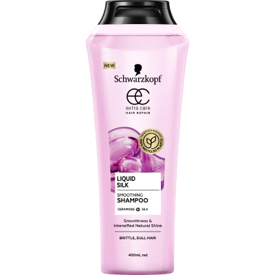 Schwarzkopf Extra Care Liquid Silk Smoothing Shampoo 400ml