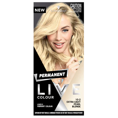 Schwarzkopf Live 10.2 Extra Light Pearl Blonde Hair Colour 1pk