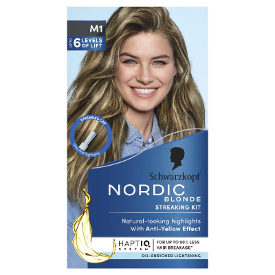 Schwarzkopf Nordic Blonde Hair M1 Streaking Kit 1pk