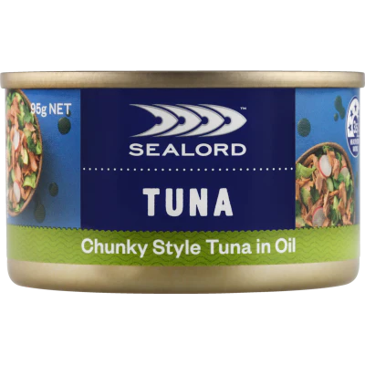 Sealord Chunky Style Tuna In Oil 95g