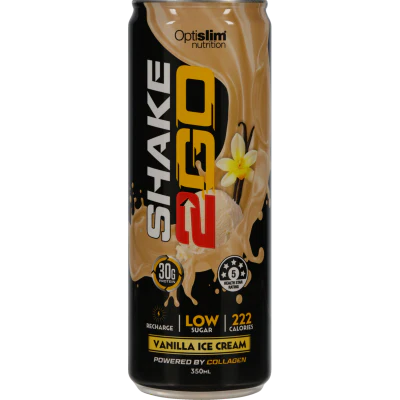 Shake2Go Vanilla Ice Cream 350ml