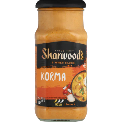 Sharwoods Korma Simmer Sauce 420g