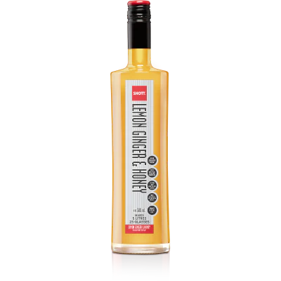 Shott Lemon Ginger & Honey Real Fruit Syrup 500ml